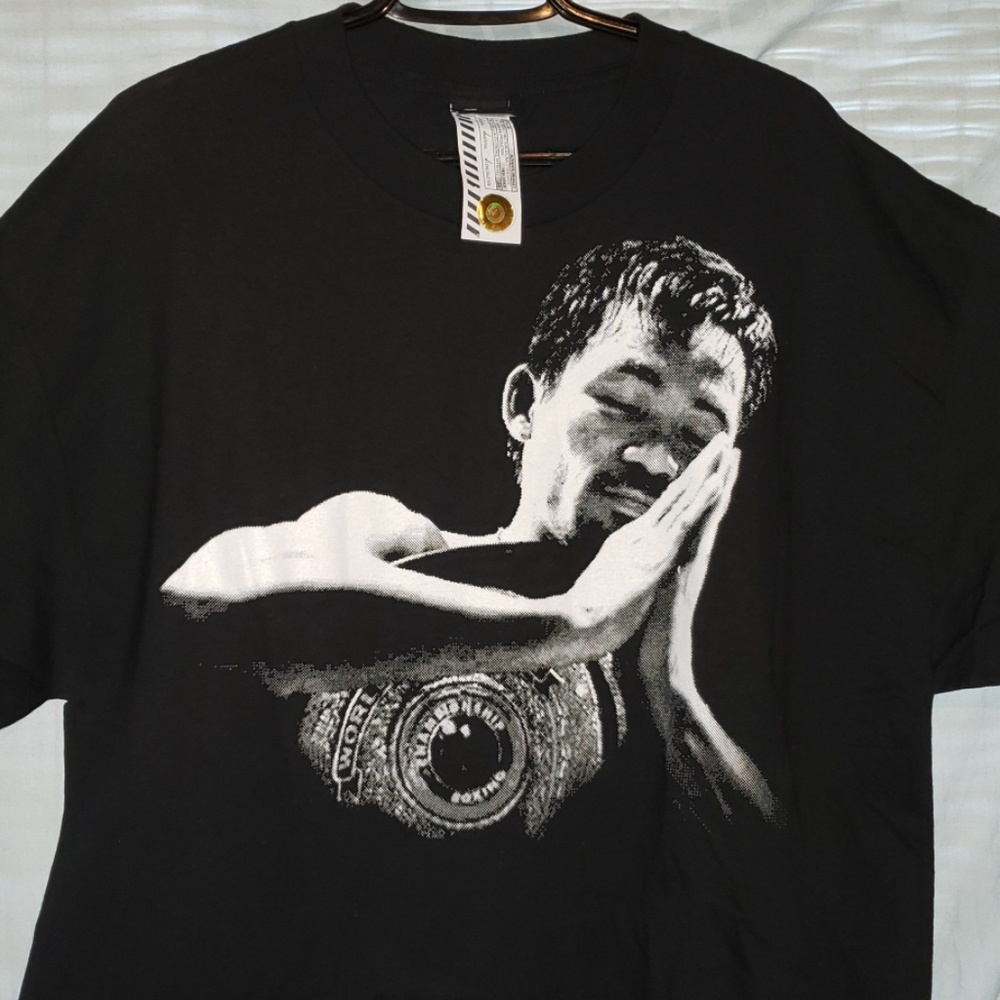 Pacquiao Vintage Made In USA DOUBLE PRINT T XL